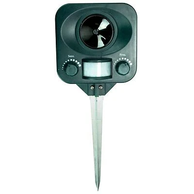 Solar Yard Gard Ultrasonic Animal Repeller With Motion Sensor - 3000 Sq. Ft. Coverage