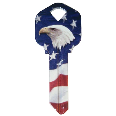 Hillman #66 Wackey Bald Eagle Key Blank
