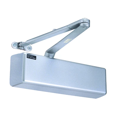 900 Series Commercial Door Closer, Aluminum Finish, Adjustable Size 1-6