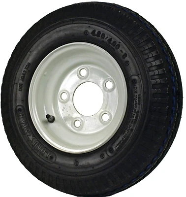 Martin Wheel DM408B-5I Loadstar Trailer Tire & 5-Hole Wheel, 480/400-8 LRB