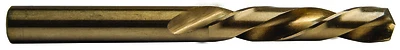 Stub Drill Bit, Left Hand, Cobalt Steel, 13/32-In.
