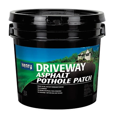 Henry HE304044 Asphalt Driveway Pothole Patch, Quick Setting, 11 Lb.