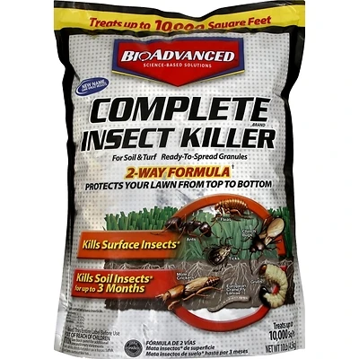 BioAdvanced 700288H Complete Insect Killer for Soil/Turf, 10 Lbs.