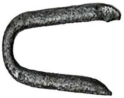 80038 Poultry Net Staple, 3/4 In L, 1 Lb, Galvanized Steel, Pack Of 12