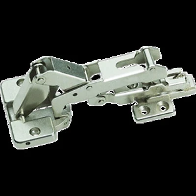 10300 170-degree Chrome Full Overlay European Hinge 2 Pk - Durable Metal