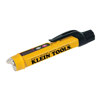 Dual Range Non-Contact Voltage Tester with Flashlight, 12 to 1000V AC