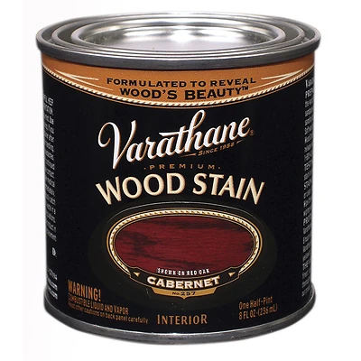 Cabernet Premium Oil-Based Interior Wood Stain, 1/2-Pt.
