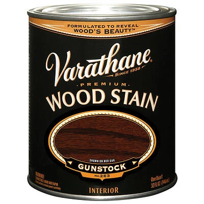 Gunstock Premium Oil-Based Interior Wood Stain, Qt.