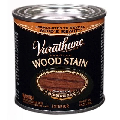 Gunstock Premium Oil-Based Interior Wood Stain, 1/2-Pt.