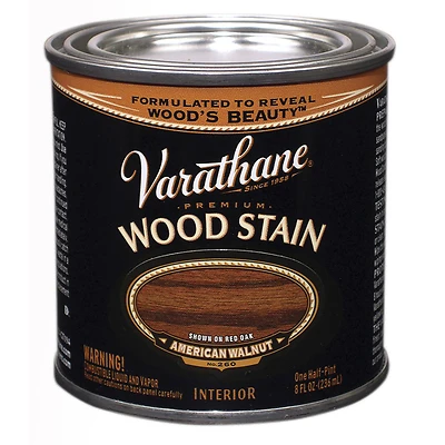 American Walnut Premium Oil-Based Interior Wood Stain, 1/2-Pt.