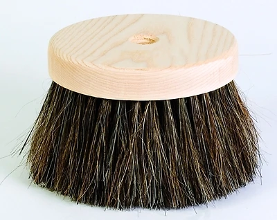 11740 Stippling Brush, 5-1/2 In. Round Hardwood Block With Horsehair Blend
