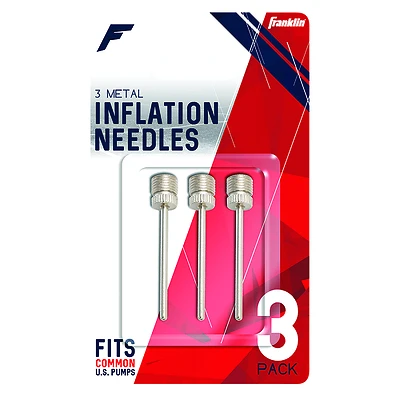 Franklin Sports 3118 Metal Inflation Needles, 3-Pack