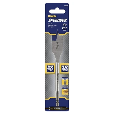 Irwin 88814 Speedbor Spade Drill Bit, 7/8 In., 6 In. OAL