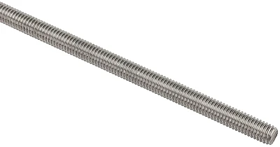 Threaded Steel Rod, 16 TPI, 3/8 x 36 In.