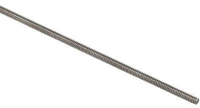 Threaded Steel Rod, 20 TPI, 1/4 x 36 In.