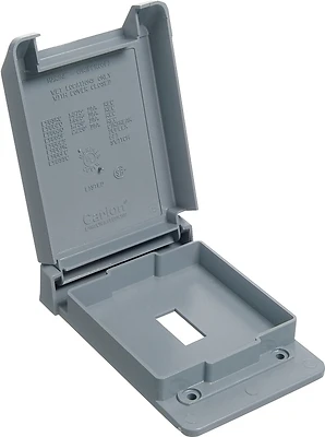 Weatherproof PVC Switch Cover, Single Gang