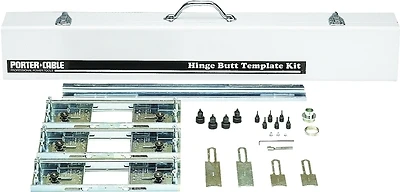 59381 Hinge Butt Template Kit For 1.5 Hp Routers With Carrying Case