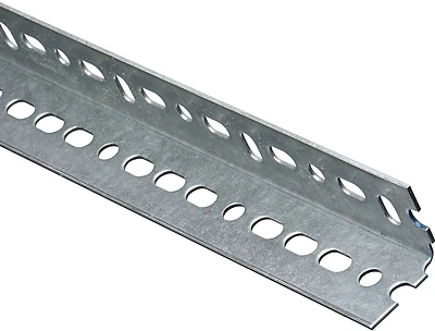 Slotted Angle, Steel, 1-1/2 x 48 In.