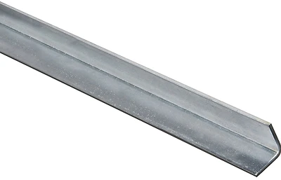 Solid Galvanized Angle, 1 x 48 In.