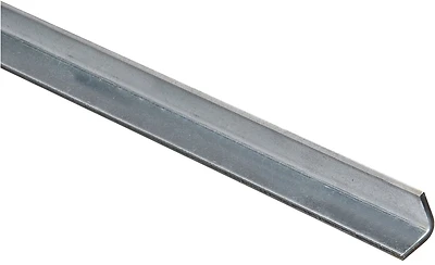 Solid Galvanized Angle, 3/4 x 48 In.