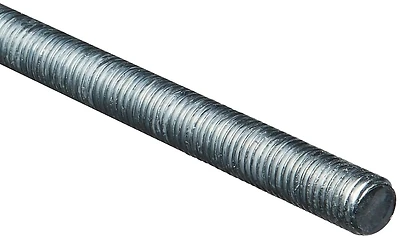 Threaded Rod, Zinc, 11 TPI, 5/8 x 36 In.