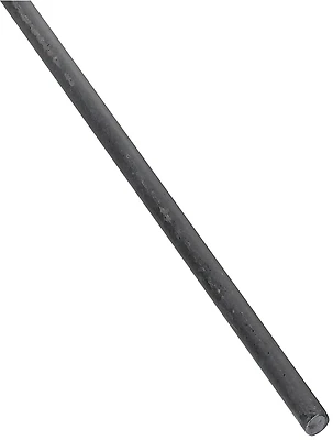 Stanley Hardware N215-350 Cold Rolled Steel Rod, 3/8 x 48 In.