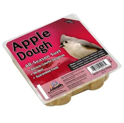Heath DD-13 Apple Dough Suet Cake, All-Season, 11.25 Oz