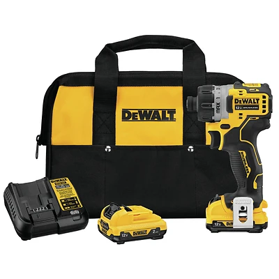DeWalt DCF601F2 12-Volt Compact Screwdriver Kit, (2) Batteries