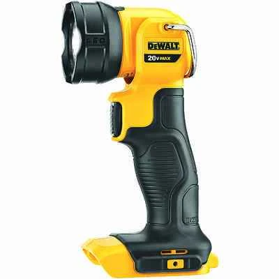 DeWalt DCL040 20-Volt Cordless LED Flashlight, 110 Lumens, Tool Only