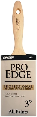 3 Inch Flat Wall Paint Brush With Hardwood Handle