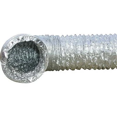 4 In. X 8 Ft. Aluminum/polyester Flexible Dryer Transition Duct