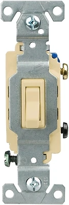 Csb115stv-sp 15 Amp Toggle Switch, 120/277 Volt, Ivory