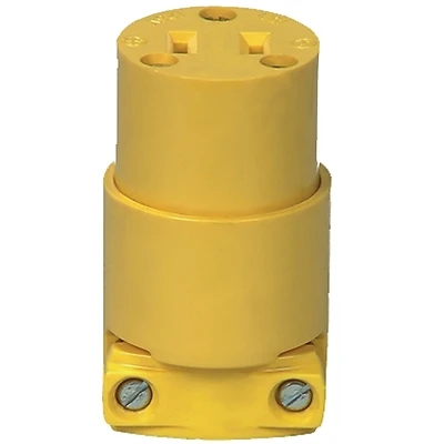4882-box 2-pole 15 Amp 125 Volt Electrical Connector, Nema 1-15