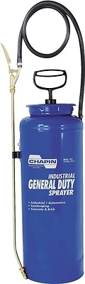 1941 Industrial Compression Sprayer, 3.5 Gallon Tri-poxy Steel Tank, 42 Inch Hose