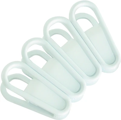 C8944a-cl24 Universal Hanger Grip Clips, 4 Pk, 6 In W, 4 In L, White