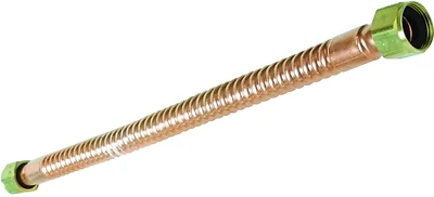 10063 18-inch Flexible Copper Water Connector, 3/4 In Fip