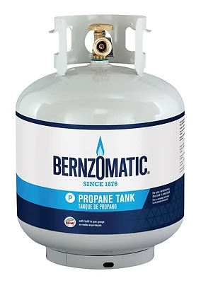 308551 20 Lb Steel Propane Gas Cylinder With Built-in Gauge