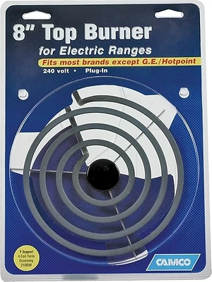 00153 8-inch Economy Electric Range Top Burner, 240 V, 2100 W, Plug-in