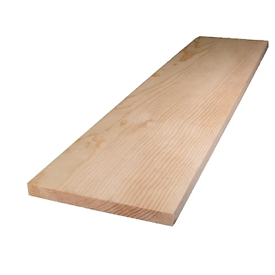 1 In. X 12 In. X 4 Ft. Pine Board - Premium Grade