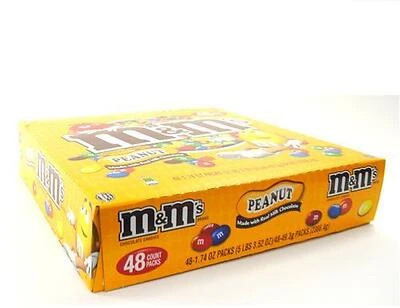 M&M's Chocolate Candies with Peanuts