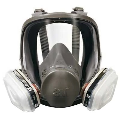 P95 Paint Project Respirator 69p71p1-dc, Large, 1 Pk, Full Face Protection