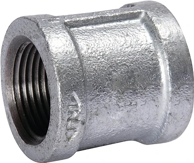 511-210bc 3 Inch Threaded Galvanized Malleable Iron Pipe Coupling, 150 Psi