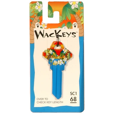 Hillman Wackey Hawaii House/Office Universal Key Blank Single sided