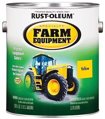 1 Gallon Jd Yellow Gloss Farm & Implement Enamel, Model 280175