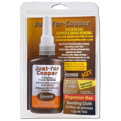 Just For Copper 5-3/8 In. L X 8-1/2 In. W Copper And Brass Bonding Kit