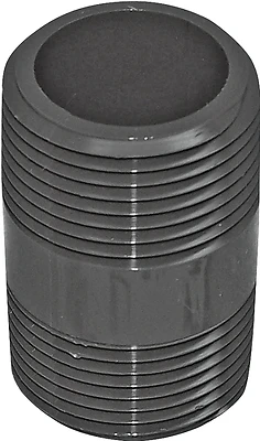 Genova P-34-CL PVC Schedule 80 Pipe Nipple, 3/4 In x 1-3/8 In