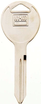 Hy-Ko 11010Y159 Key Blank, Solid Brass, Nickel, Chrysler