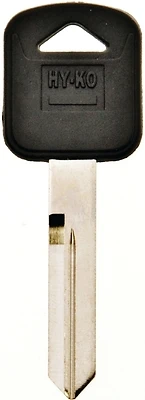 Hy-Ko 12005H75 Automotive Key Blank, Nickel-Plated Brass, Ford