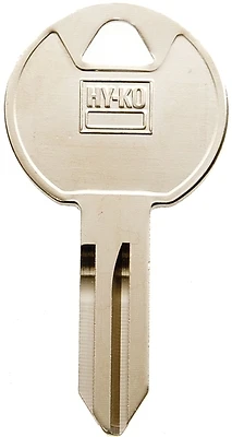 Hy-Ko 11010TM13 Key Blank, Brass/Nickel, Trimark Cabinet Locks