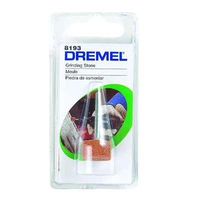 Dremel 8193 5/8 In. Wheel Point Grinding Stone, 1/8 In. Shank